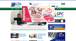 Desktop Screenshot of cdlpalmas.com.br